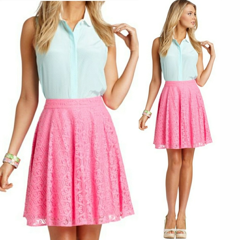 Lilly Pulitzer Meadow Lace Skirt